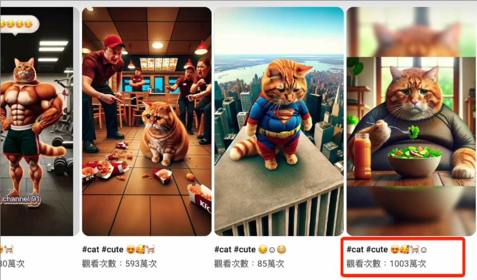 AI貓咪剧情号，30天涨粉100w，制作简单，一个视频全网分发，轻松月入1W+艺创吧-网创项目资源站-副业项目-创业项目-搞钱项目艺创吧