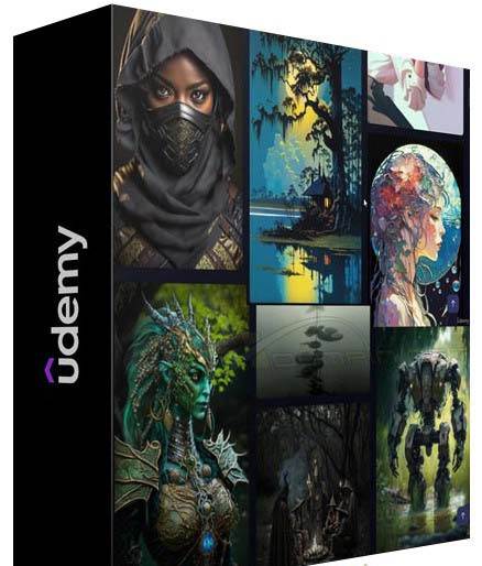 Midjourney V5 / ChatGPT 终极文本到艺术图像精通课程-47节课-中英字幕艺创吧-网创项目资源站-副业项目-创业项目-搞钱项目艺创吧