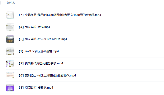 link3.cc聚合链接引流，日引流50＋精准粉艺创吧-网创项目资源站-副业项目-创业项目-搞钱项目艺创吧