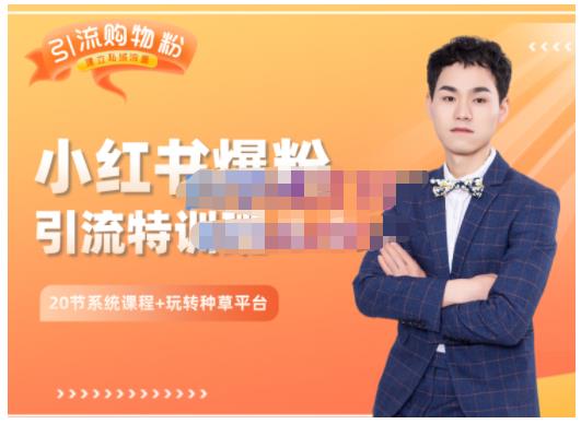 陆明明·小红书爆粉特训班5.0，助你轻松玩转小红书平台价值1380元艺创吧-网创项目资源站-副业项目-创业项目-搞钱项目艺创吧