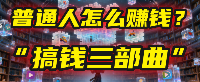 普通人怎么赚钱？2025年马哥揭秘“搞钱三部曲”：从抄作业，到自创武功，月入10万+！艺创吧-网创项目资源站-副业项目-创业项目-搞钱项目艺创吧
