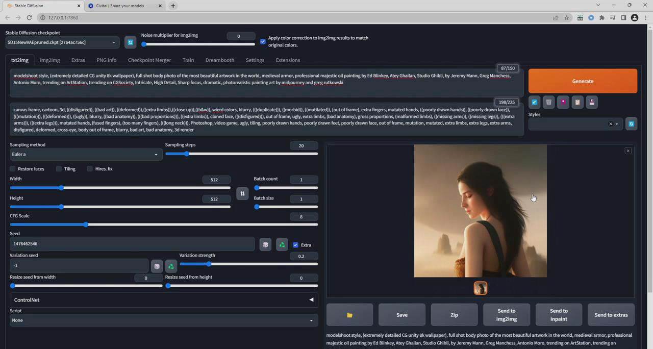 Stable Diffusion 大师班: 利用AI创建艺术图像及视频-31视频课-中英字幕艺创吧-网创项目资源站-副业项目-创业项目-搞钱项目艺创吧