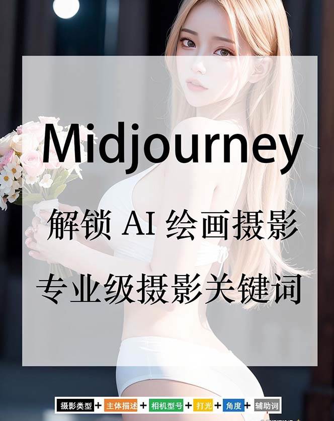Midjourney关键词-解锁AI绘画专业级人工智能摄影关键词表艺创吧-网创项目资源站-副业项目-创业项目-搞钱项目艺创吧