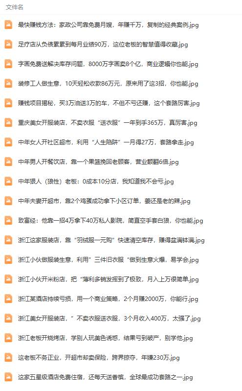 真实有效391套商业模式，年入几十到几百万案例解析（电子书+视频+图文）艺创吧-网创项目资源站-副业项目-创业项目-搞钱项目艺创吧